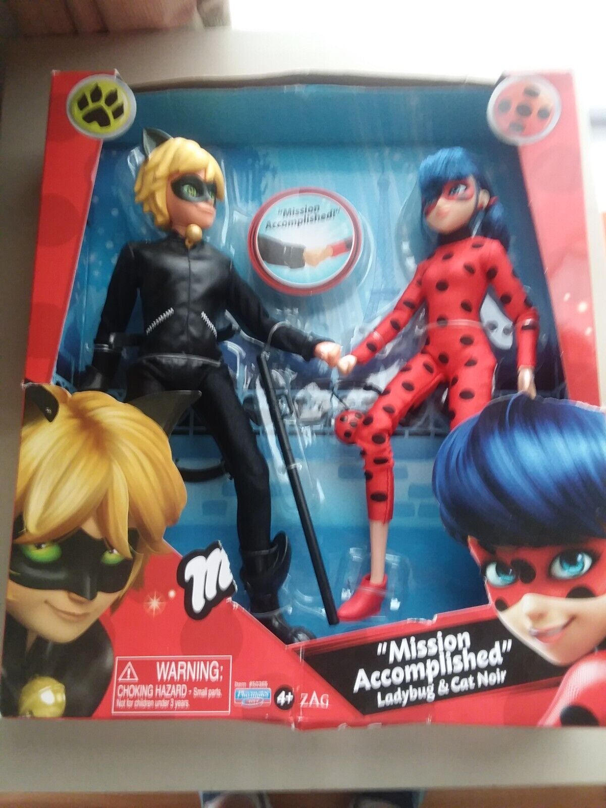 Miraculous Ladybug Mission Accomplished Action Doll Bundle for