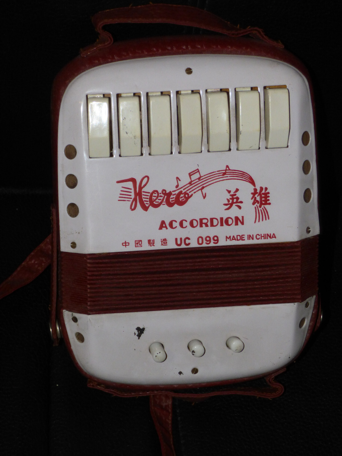 Kero Accordion UC099 Toy Accordion Vintage Toy Made in China CHINA