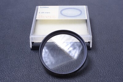  UNBRANDED SOFT FOCUS 49MM FILTER LENS OR CAMERA SCREW W/ KEEPER 97-2