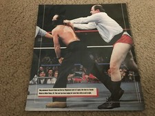 Vintage WWF HOWARD FINKEL Pinup Photo Print 1990s 
