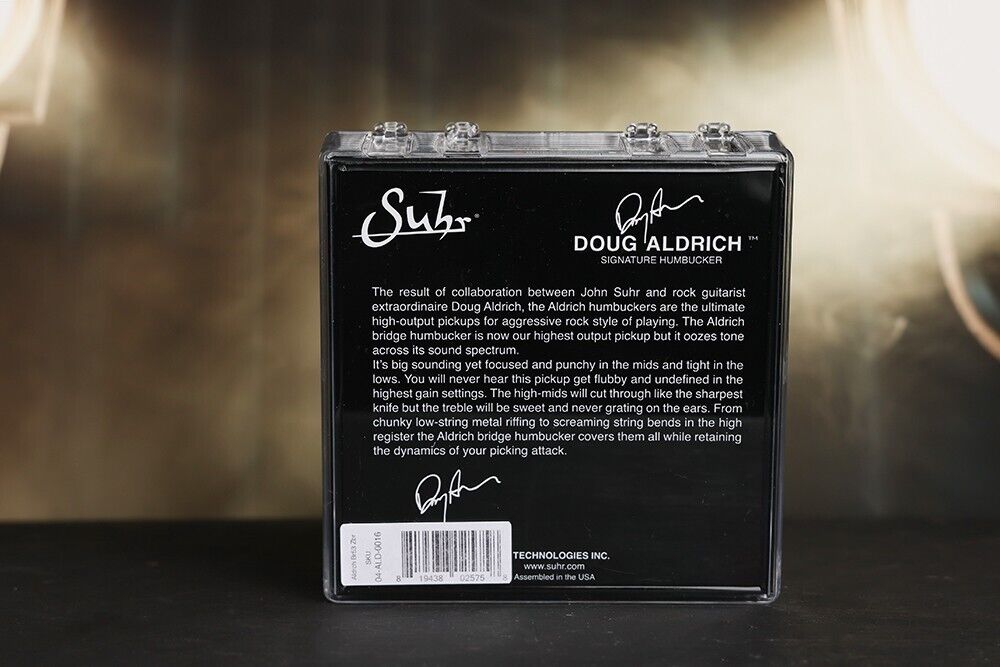 Suhr Pickups Aldrich 53mm Bridge Zebra Demo for sale online Suhr Pickups Aldrich 53mm Bridge Zebra Demo for sale online