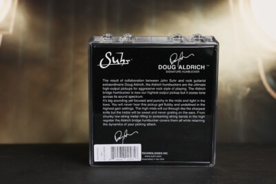 ギター SUHR Doug Aldrich Bridge Zebra 53mm Suhr Doug Aldrich Bridge 53mm Zebra Humbucker Pickup