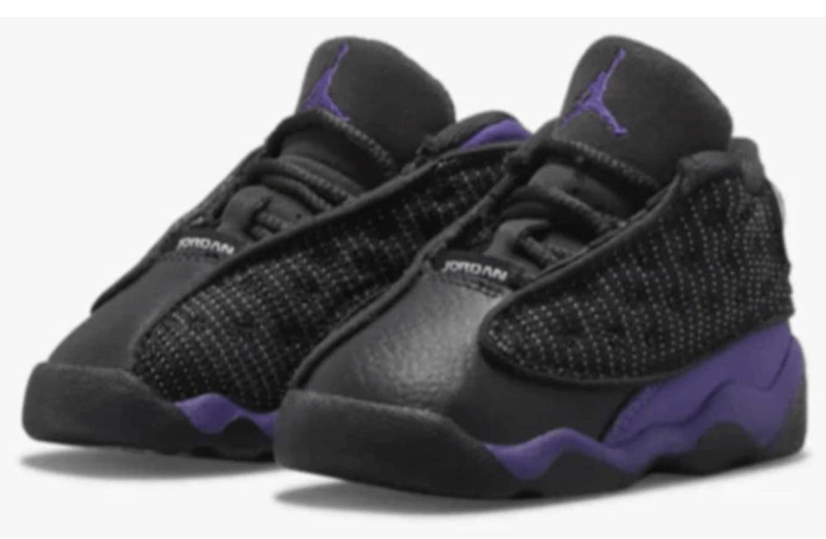 NIKE Air Jordan 13 Retro 'Court Purple' TD Sneaker Size 8C | eBay
