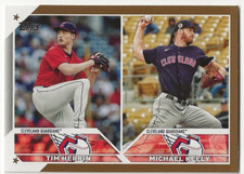 2023 Topps Update Gold Rookie Combos Tim Herrin Michael Kelly /2023 #US45
