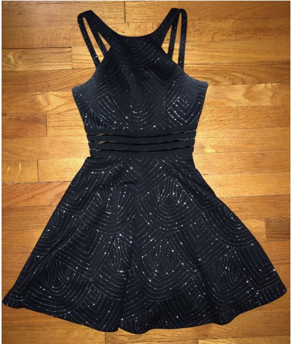 Black Juniors Homecoming Dress (City Studio)