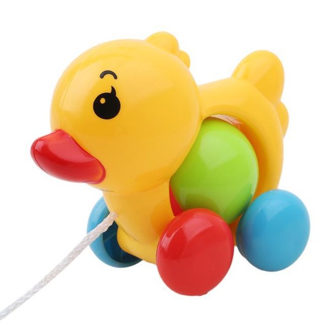 tomy duck pull toy