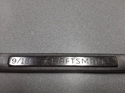 Craftsman -VɅ- Series 44696 9/16-in Combination Wrench 12 Point Made in USA - Picture 2 of 7