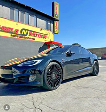 22 Rf22 Staggered Concave Wheels Rims For Tesla Model Y 22x9 10.5 22 Rf22 Staggered Concave Wheels Rims For Tesla Model Y 22x9 10.5