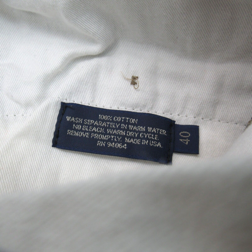 O'Connell's Pants Men's 40 Brown Khaki Classic Slacks USA Made 39 x 27 Trousers - Picture 3 of 12