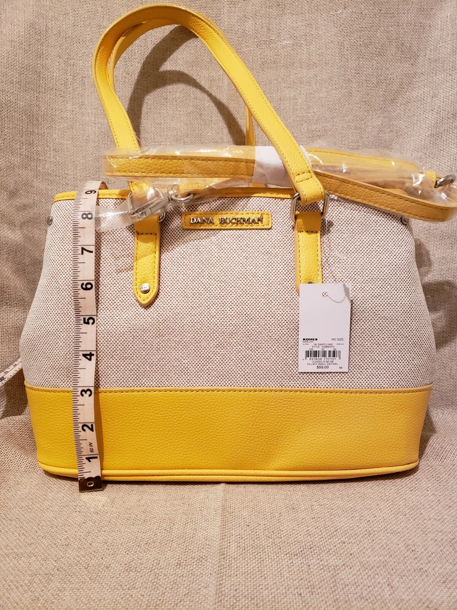 DANA BUCHMAN Handbag Yellow NEW W TAGS. eBay