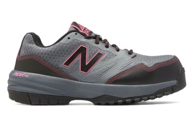 New Balance Womens 589v1 Gray/Pink Composite Toe Work Safety 