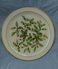 Lenox Dimension Holiday Vintage 1970's Platter