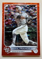 2022 Update Base Orange Foilboard #US179 Maikel Franco /299