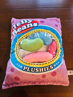 Walgreens 18  Plush With 5 Jelly Beans Plushies Candy Pillow Toy Plush Hug Me