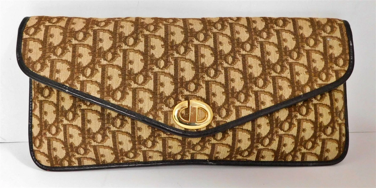 Christian Dior Brown Monogram 70s clutch - Katheley's