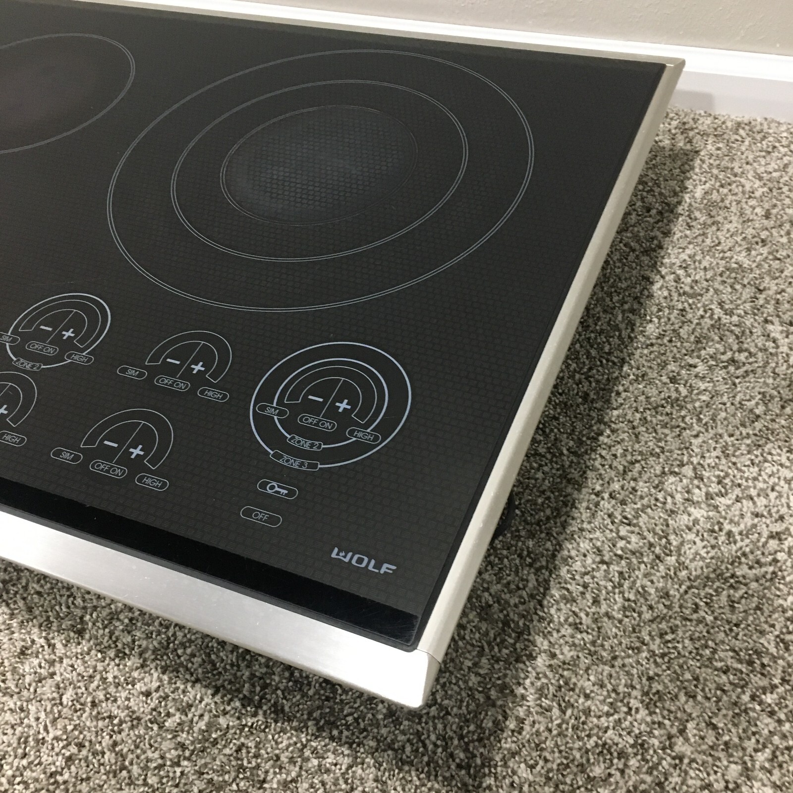 Wolf 5 Burner Electric Black Glass 36" Cooktop CT36E/S CT36E Testing