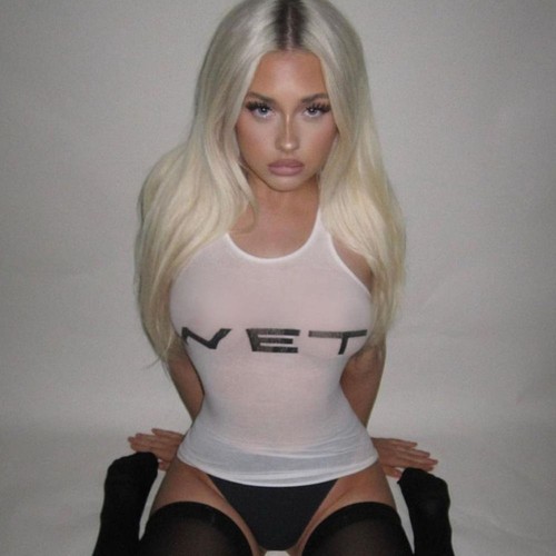 Y2K Sleeveless Tank Top Hip Hop Harajuku Crop Tops Sexy Hot Girl Streetwear - Picture 8 of 14