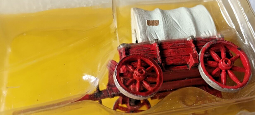 Lucky Luke & Plastoy - Sculpture de collection - Le Chariot - Imagen 3 de 6