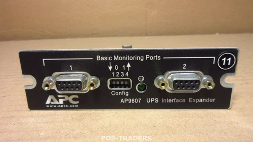 APC AP9607 2-PORT SERIAL INTERFACE EXPANDER SMARTSLOT CARD