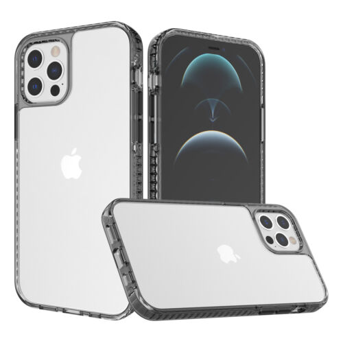 Funda protectora híbrida resistente a prueba de golpes para PC con botones de color para Apple iPhone 11 (6,1") - Imagen 5 de 35