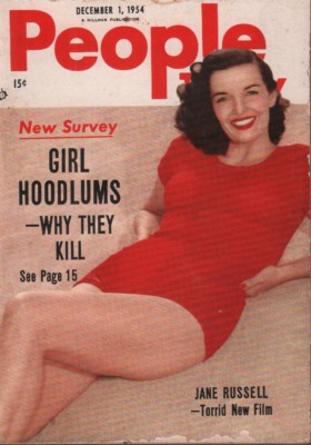People Today Devember 1 1954 Jane Russell Cheesecake Pin Up 092418ame