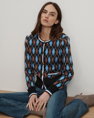 Veronica Beard Sylvane Cardigan $ 498 Size M