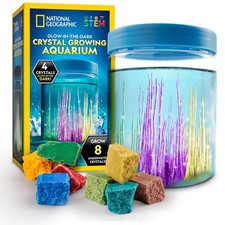 National Geographic Underwater Crystal Growing Aquarium Science Kit Grow 8 ...