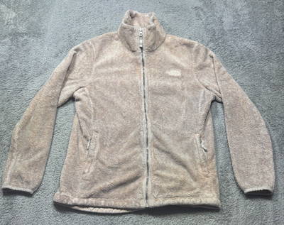 The North Face Jacket Womens L Pink Osito Fleece Fuzzy Sherpa Cozy