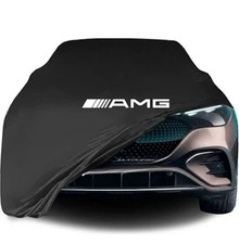 Schwarze Autoabdeckung f&uuml;r Mercedes-Benz GLC AMG SUV Klasse Staubdicht Winddi...