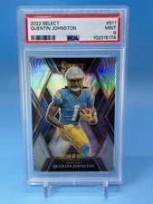 2022 Select ~ QUENTIN JOHNSTON ~ RC XRC SP #511 ~ PSA 9 MINT ~ Chargers 🔥