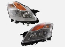 New Pair Left Right Headlights Head Light Bulbs For 2008 2009 Altima Coupe