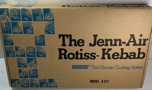 Jenn-Air A311 Rotiss-Kebab Rotisserie Skewer Set Vintage Accessory NIB