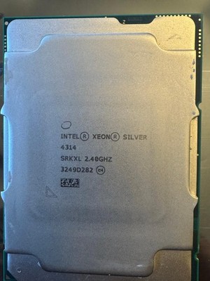 Intel Xeon Silver 4314 2.4GHz 16-Core 32-Thread LGA-4189 24MB 135W SRKXL CPU