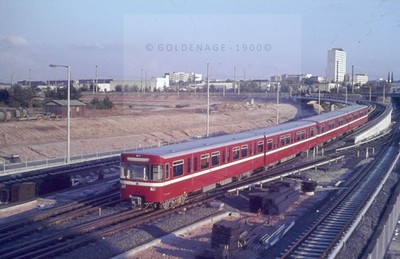 org Dia DB TW 408 Nürnberger U-Bahn DT1 vor Eröffnung 15.10.1971 (231146