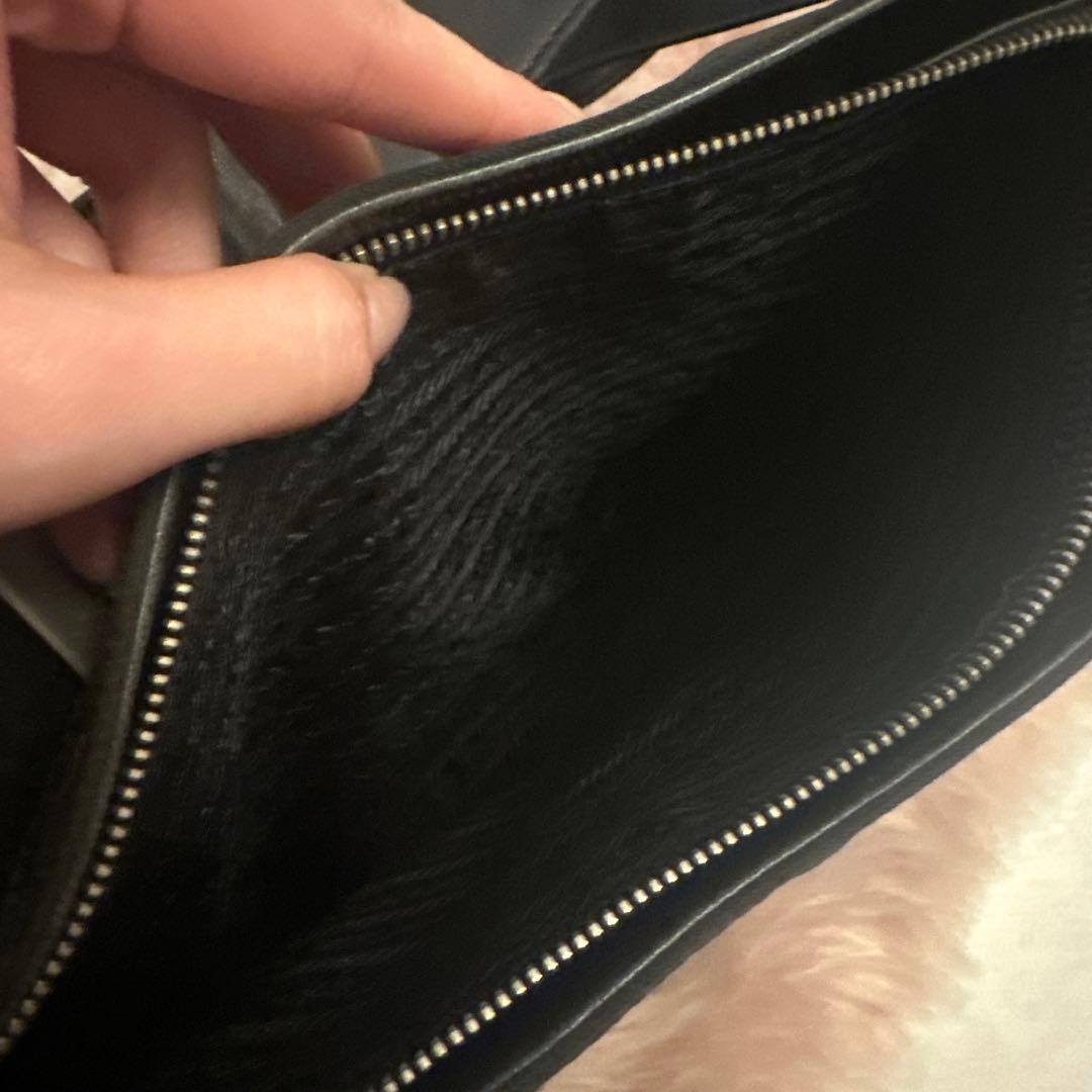 PRADA Nylon Shoulder Bag Black Vintage Triangle Logo thumbnail 13