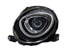 SCHEINWERFER RECHTS FÜR FIAT 500 AB 2015 MIT SCHWARZEM RAHMEN