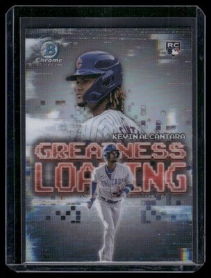 2025 Bowman Kevin Alcantara Greatness Loading RC Insert