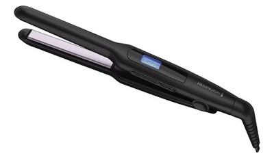 Remington 1/2'' Flat Iron, Hair Straightener with Anti-Static Technology Black