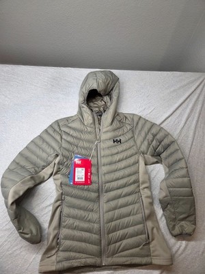 Helly Hansen Women's Verglas Hood Down Hybrid Insulator Jacket, Medium Terrazzo