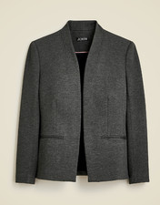 J Crew NWT New Going-out Blazer In Stretch Twill Dark Gray Size 14 198 Retail