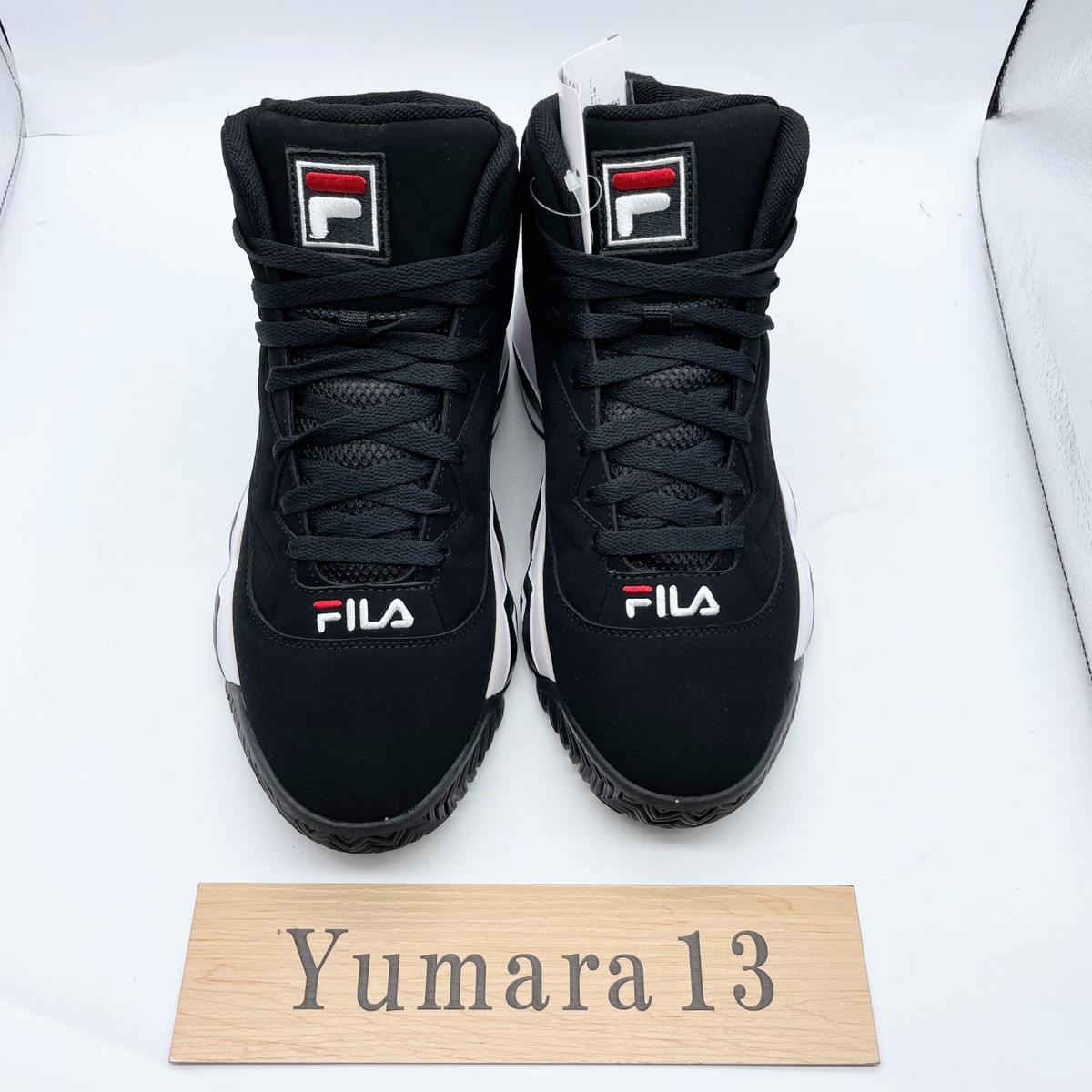 FILA MB Mashburn Basketball Black White FHE102001 Men's Size | eBay