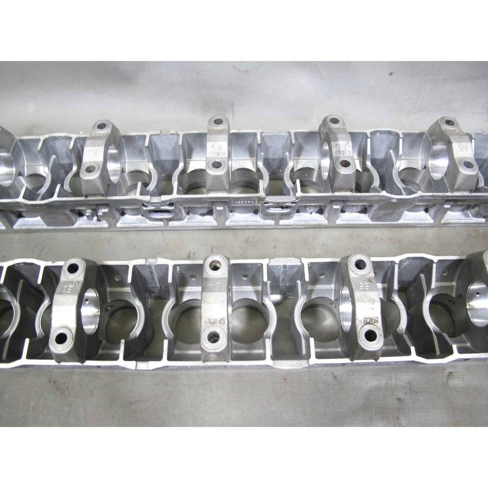 BMW M52 M54 6 cilindros árbol de levas cojinetes repisas con tapas A E OEM 1995-2006 2,5 L 3,0 L Foto 3 de 4