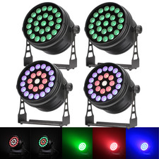 4pcs 25X12W RGBW 4IN1 LED Par Light 3 Rings Individual Control Show DJ PAR Light