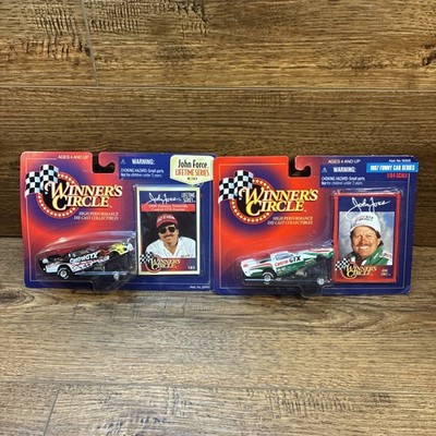 John Force Winners Circle 1997 Funny Car Series Castrol GTX 1/64 NHRA Diecast