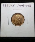 1937-S BU Doubled Die Reverse Lincoln Wheat Cent ~ DDR-002