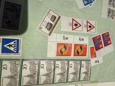 KLEINE SAMMLUNG 50er  GESTEMPELT - BILD U.  TEXT ANSCHAUEN   G�NSTIGER STARTPREIS