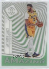 2020-21 Panini Illusions Amazing Emerald Anthony Davis #14 0y59