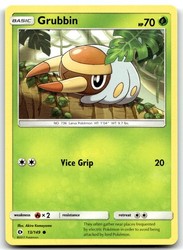Grubbin 13/149 Sun & Moon Base Set
