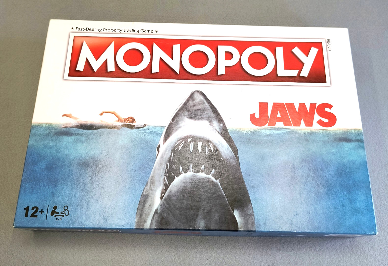 Hasbro Monopoly Jaws Edition Board Game 100% Complete Excellent Condition