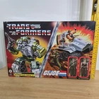 Transformers X GI Joe Autobot Kup Triple T W/ Sgt Slaughter & Leatherneck Hasbro